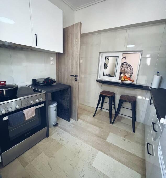 Minimal 3Br Apartment In Atene Esterno foto